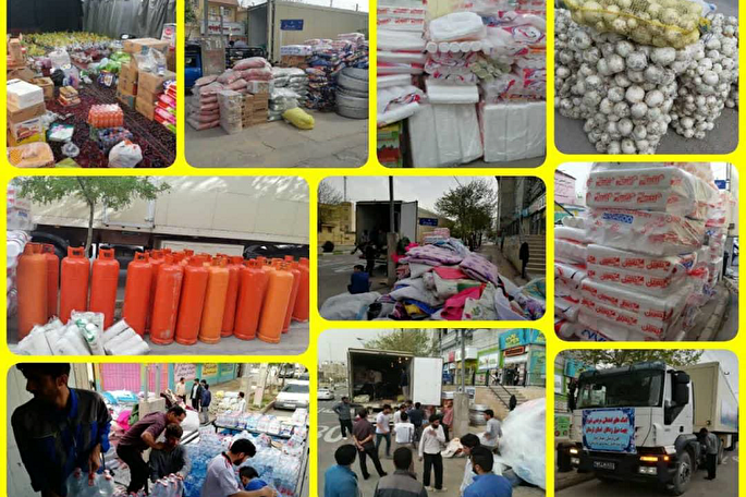 تداوم امدادرسانی اتحادیه تشكل‌های قرآنی فارس به سیل‌زدگان كشور