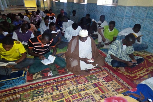 برگزاری مراسم اعتکاف در یکی از مساجد بورکینافاسو