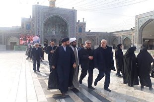 بازدید اعضای ستاد مسابقات بین&zwnj;المللی قرآن از محل برگزاری مسابقات + عکس