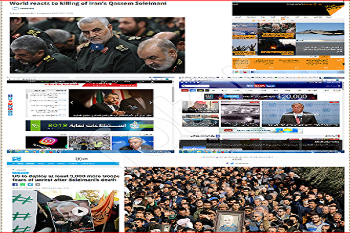 رسانه&zwnj;های جهان در دومین روز شهادت سردار مقاومت