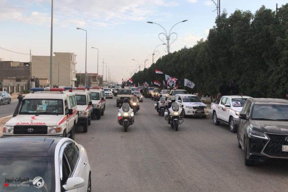 مراسم وداع با سردار دل&zwnj;ها و شهدای مقاومت در عراق