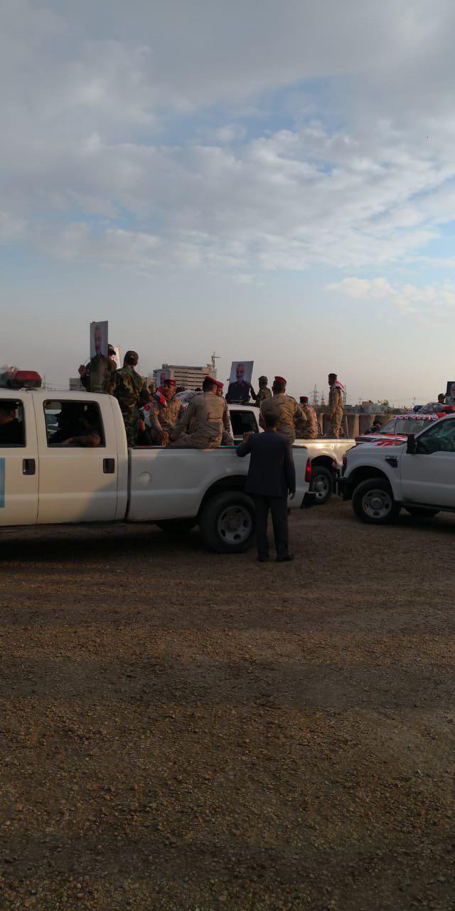 مراسم وداع با سردار دل&zwnj;ها و شهدای مقاومت در عراق