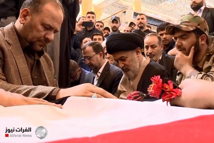 مراسم وداع با سردار دل&zwnj;ها و شهدای مقاومت در عراق