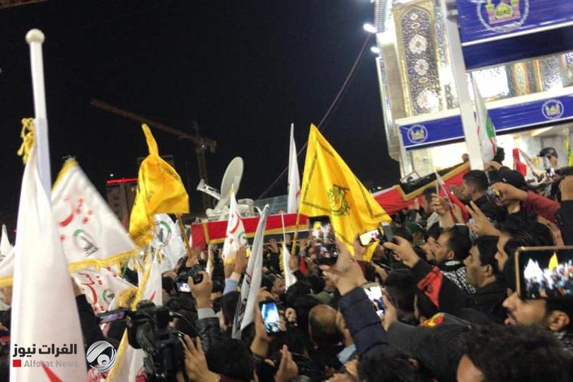 مراسم وداع با سردار دل&zwnj;ها و شهدای مقاومت در عراق