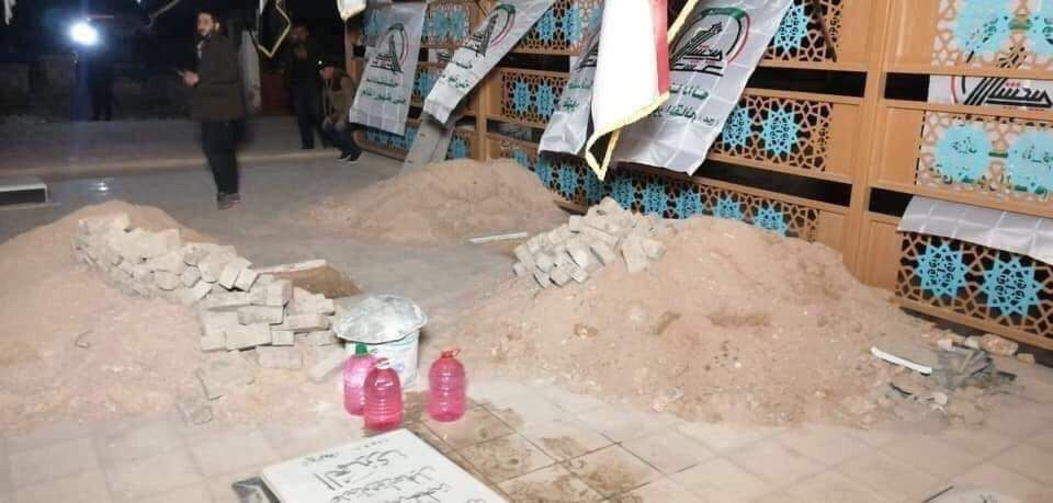 مراسم وداع با سردار دل&zwnj;ها و شهدای مقاومت در عراق