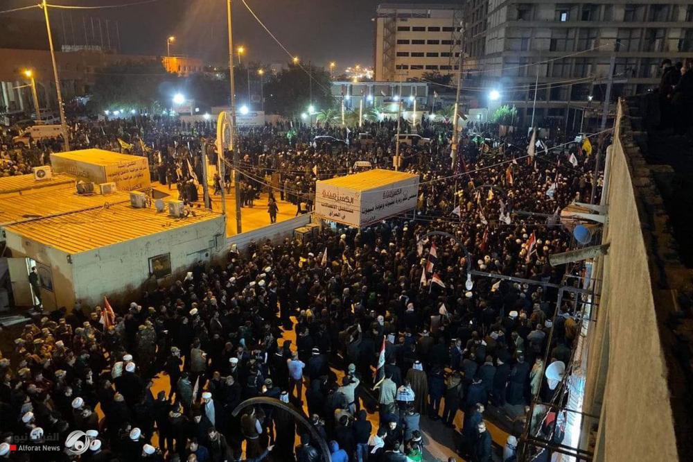 مراسم وداع با سردار دل&zwnj;ها و شهدای مقاومت در عراق