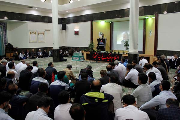 بزرگداشت ياد و خاطره سردار دل‌ها در پالايشگاه گاز پارسيان