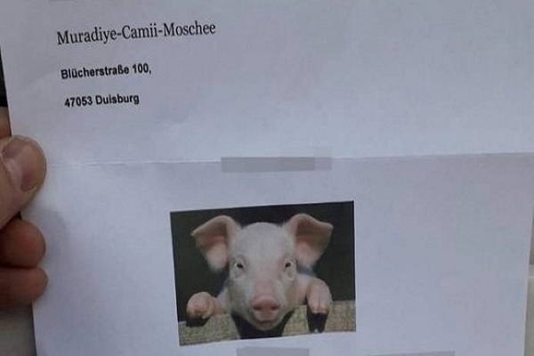 ارسال نامه توهین&zwnj;آمیز به مسجد دویسبورگ آلمان