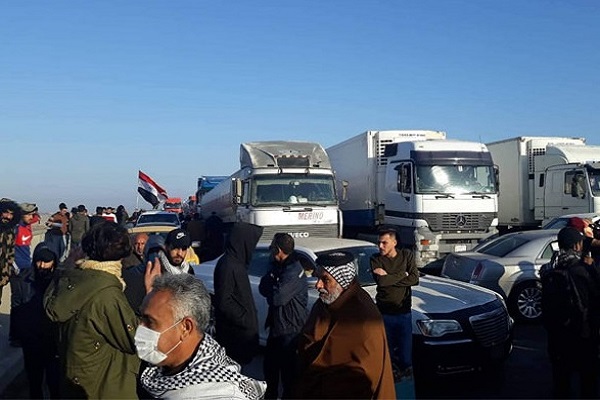 بسته شدن آزادراه بین&zwnj;المللی بغداد - بصره/ حضور گسترده نیروهای امنیتی در کربلا/ بسته شدن راه&zwnj;های منتهی به مرز مهران&nbsp;