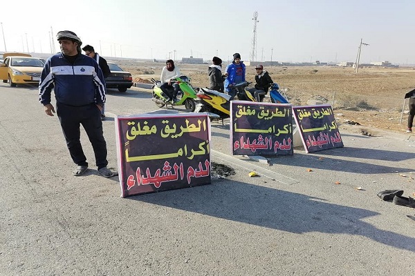 بسته شدن مسیر نجف به کربلا / اصابت دو موشک به اطراف سفارت آمریکا