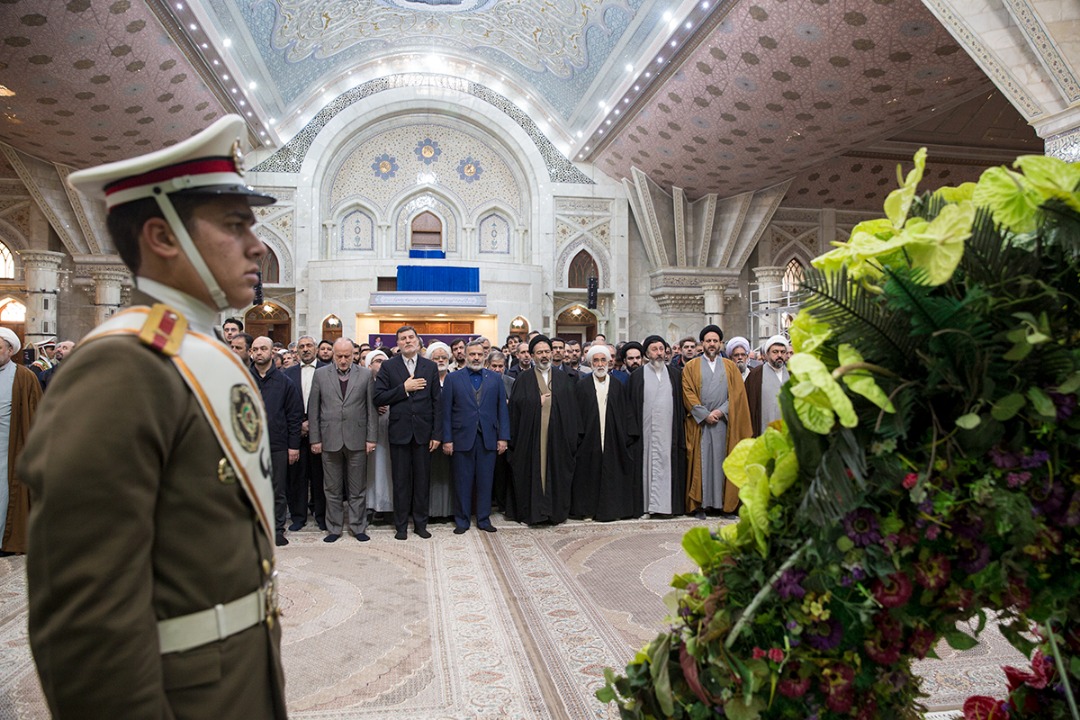 تجدید میثاق مسئولان حج وزیارت با آرمان های امام راحل تجدید میثاق مسئولان حج وزیارت با آرمان های امام راحل