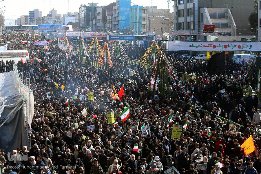 راهپیمایی 22 بهمن تهران