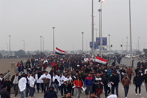 تصاویری از تظاهرات میلیونی ضدآمریکایی مردم عراق