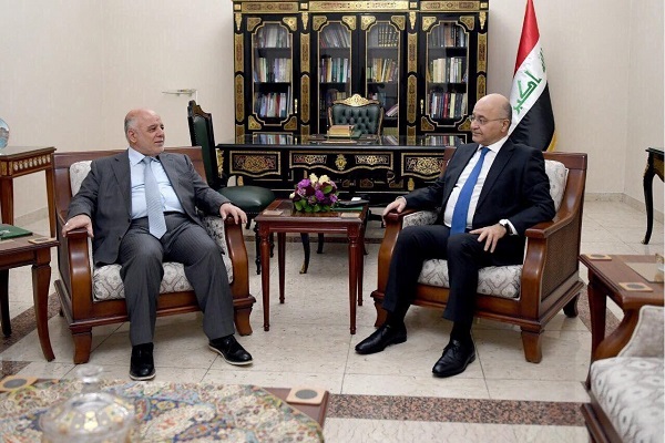 استقبال رئیس جمهور عراق از مقامات کشورش استقبال رئیس جمهور عراق از مقامات کشورش