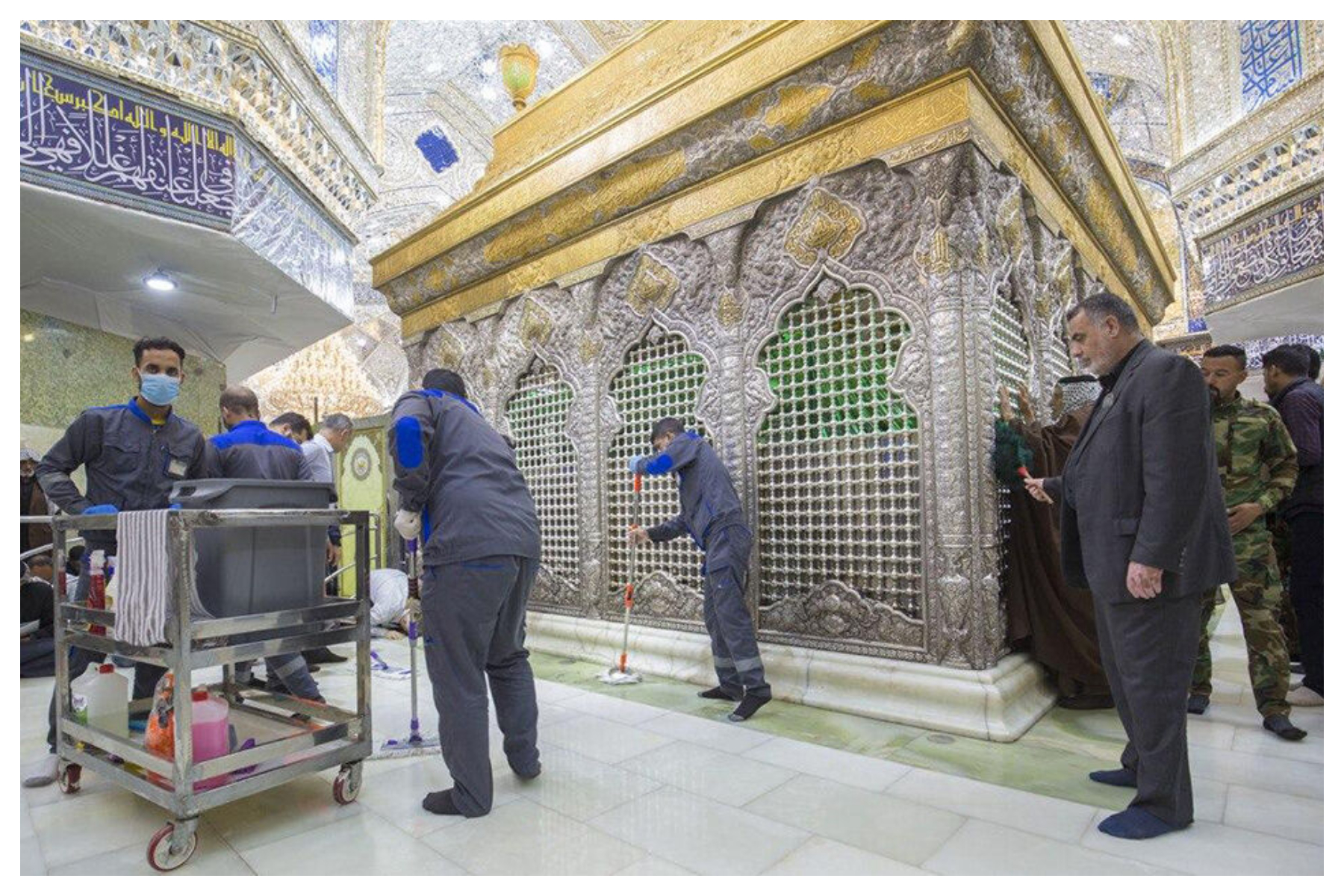 کرونا در عراق؛ درهای حرمین کاظمین بسته شد