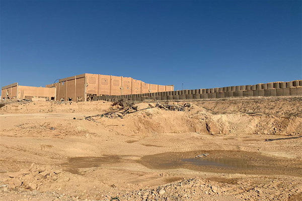 استقرار ارتش عراق در پایگاه القائم + عکس