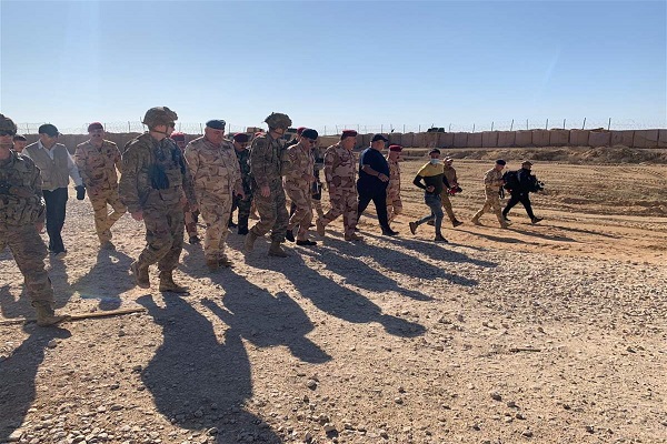 استقرار ارتش عراق در پایگاه القائم + عکس