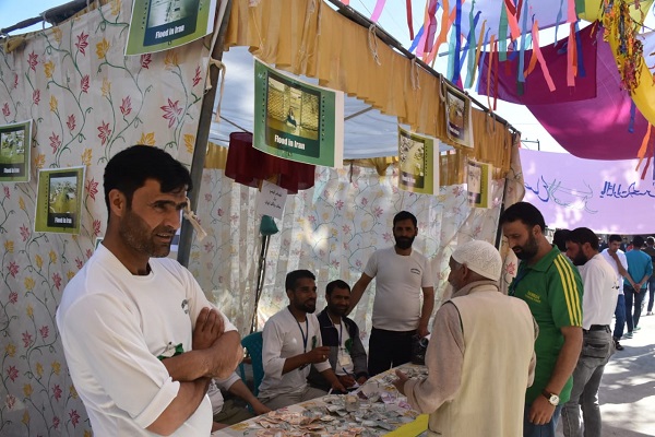 کمک به سیل&zwnj;زدگان ایران در گردهمایی مهدویت در کشمیر