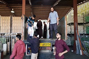 ارسال کمک‌های مردمی سوریه به سیل‌زدگان ایران