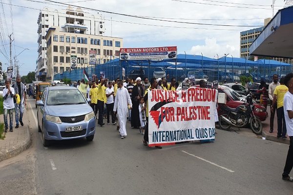 مراسم روز جهانی قدس در کنیا به روایت تصاویر مراسم روز جهانی قدس در کنیا به روایت تصاویر