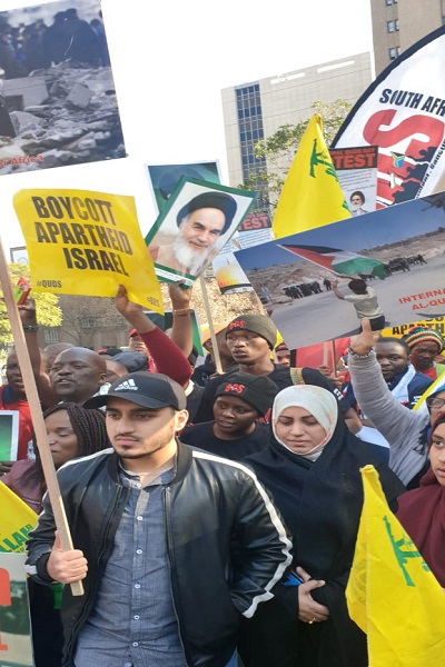 گذاشتن نام قهرمان فلسطینی بر خیابانی در ژوهانسبورگ گذاشتن نام قهرمان فلسطینی بر خیابانی در ژوهانسبورگ