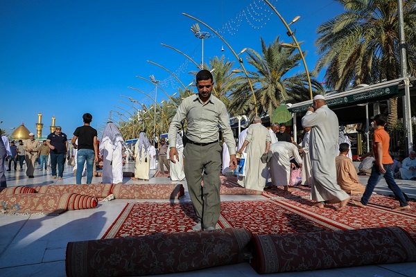 افطاری با طعم زیارت در بین&zwnj;الحرمین + عکس