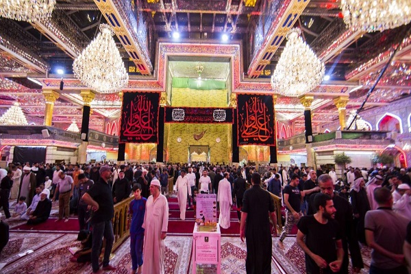 شب شهادت امام علی(ع) در حرم عباسی به روایت تصاویر