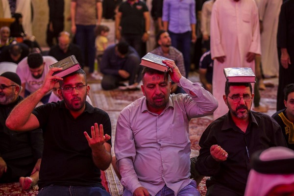 شب شهادت امام علی(ع) در حرم عباسی به روایت تصاویر