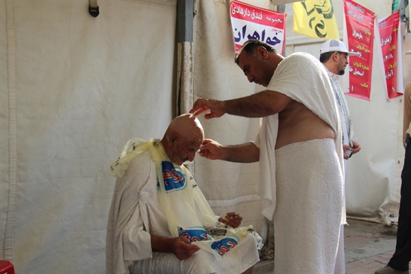 چهارم تیرماه/// نکات بهداشتی عمل حلق در سفر حج