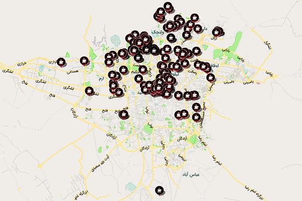 سیطره کافه‌‌ها بر قلب فرهنگی تهران