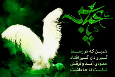 طرح/ عمودی آمد و فرقش شکست تا جا داشت...