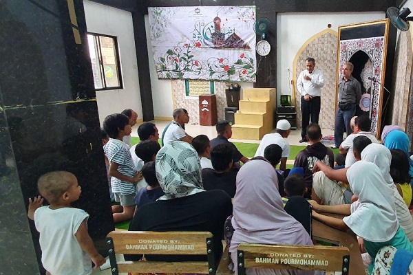 برگزاری جشن غدیر در فیلیپین پس از بهبود شرایط جوی