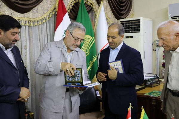 بازدید هیئت قرآنی ایران از مرکز ملی علوم قرآن عراق + عکس&nbsp;