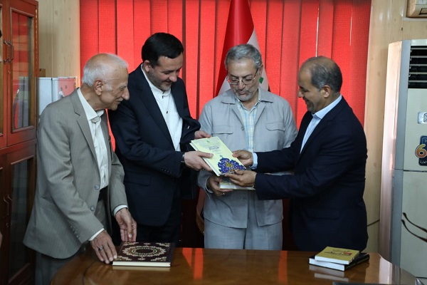 بازدید هیئت قرآنی ایران از مرکز ملی علوم قرآن عراق + عکس&nbsp;