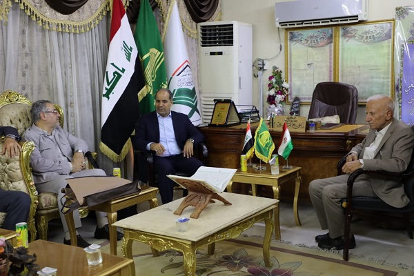 بازدید هیئت قرآنی ایران از مرکز ملی علوم قرآن عراق + عکس&nbsp;