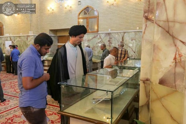رونمایی از مصحف کمیاب به خط حضرت علی(ع) در نجف اشرف&nbsp;