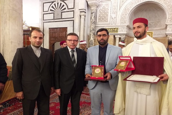 نماینده ایران رتبه دوم مسابقات قرآن تونس را کسب کرد