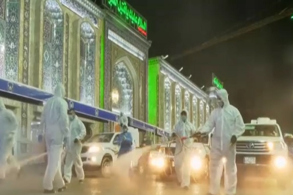 ساخت نقاهتگاه برای بیماران کرونایی از سوی آستان عباسی در کربلا