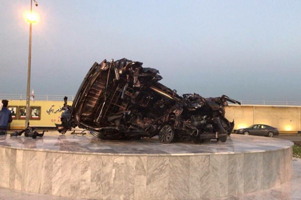 فاز نخست یادمان شهدای مقاومت با نمایش خودروهای شهیدان سلیمانی و المهندس