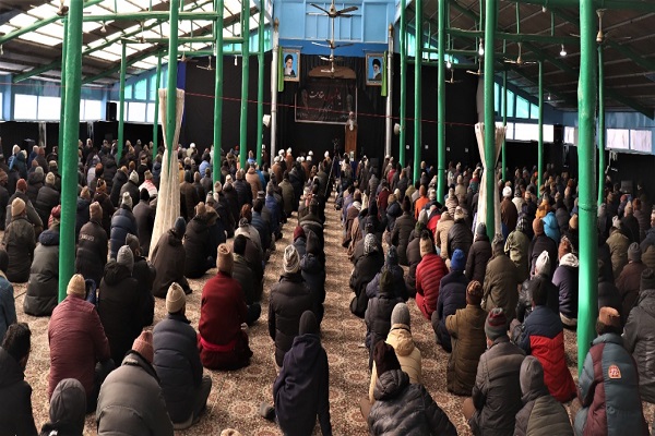 مراسم بزرگداشت شهید سلیمانی&nbsp;در شهر کارگیل هندوستان + عکس