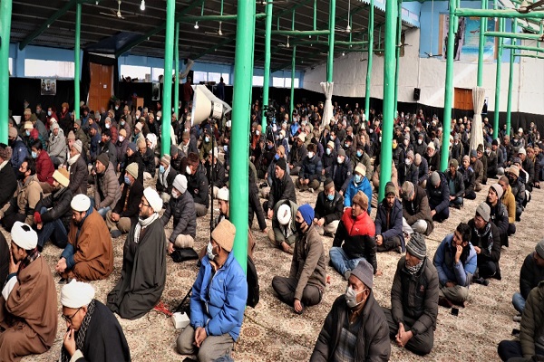 مراسم بزرگداشت شهید سلیمانی&nbsp;در شهر کارگیل هندوستان + عکس