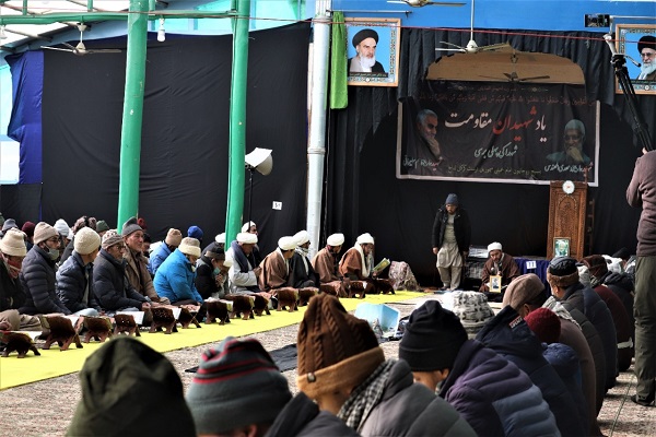 مراسم بزرگداشت شهید سلیمانی&nbsp;در شهر کارگیل هندوستان + عکس