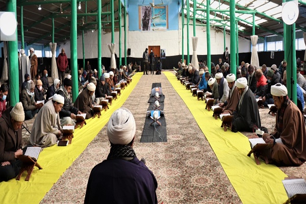 مراسم بزرگداشت شهید سلیمانی&nbsp;در شهر کارگیل هندوستان + عکس