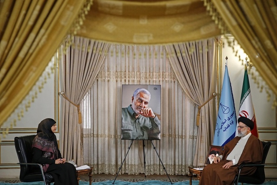 گفتگوی رییس قوه قضاییه با شبکه المنار لبنان گفتگوی رییس قوه قضاییه با شبکه المنار لبنان