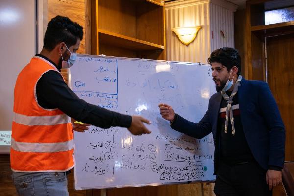 آموزش تیم&zwnj;های پزشکی برای ارائه کمک&zwnj;های اولیه به زائران حسینی و عباسی + عکس