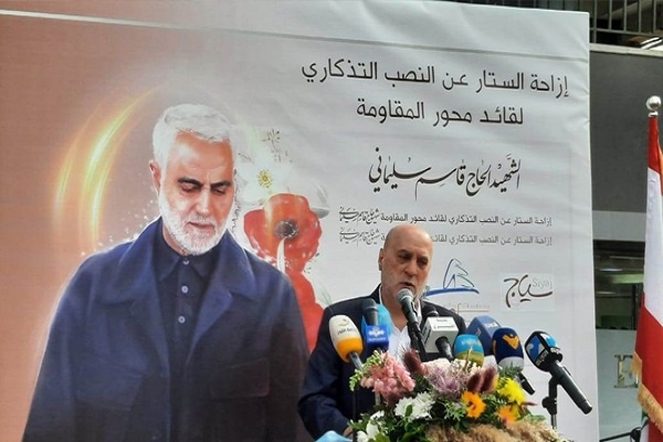 رونمایی از تندیس سردار سلیمانی در پایتخت لبنان + فیلم / اماده رونمایی از تندیس سردار سلیمانی در پایتخت لبنان + فیلم / اماده