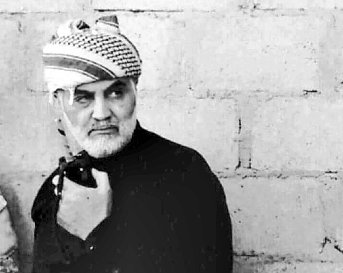 شهید سلیمانی در جبهه