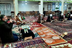 عکس | مراسم یادبود آیت‌الله مصباح یزدی در ماکو