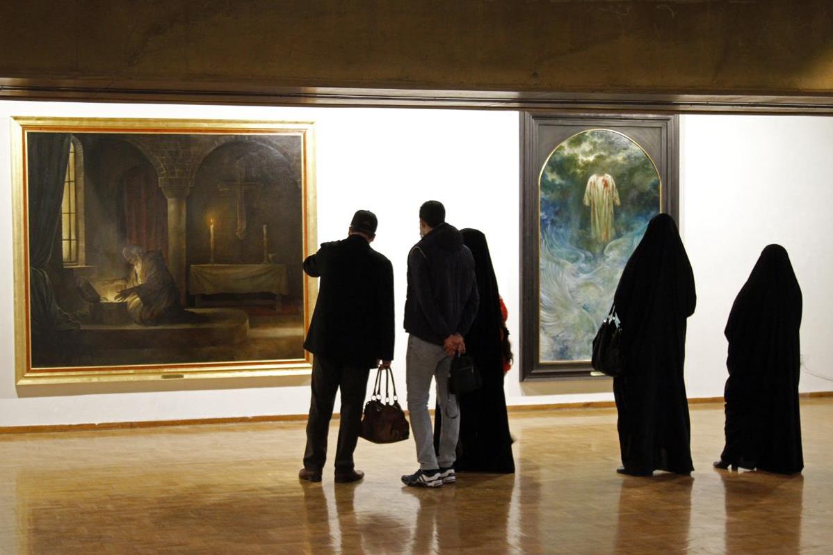 فغان تنهایی انسانهای خوب در نمایشگاه آل علی(ع) روح الامینی