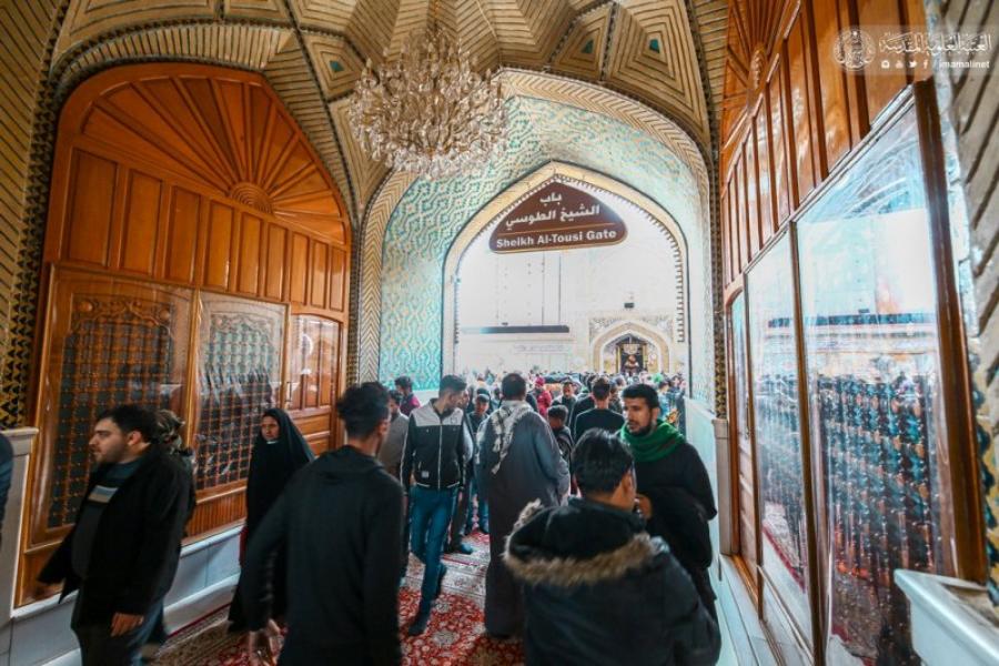 تصاویری از حرم علوی در سالروز شهادت حضرت فاطم(س)